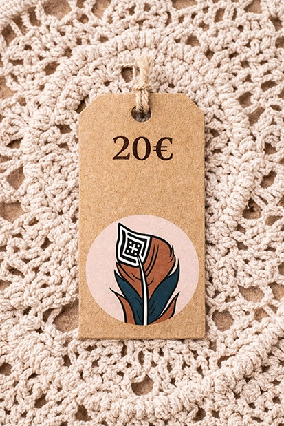 Étiquette de prix de Ni Pewma