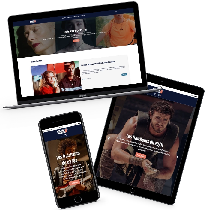 Site internet Codex Cinéma plateforme cinéma