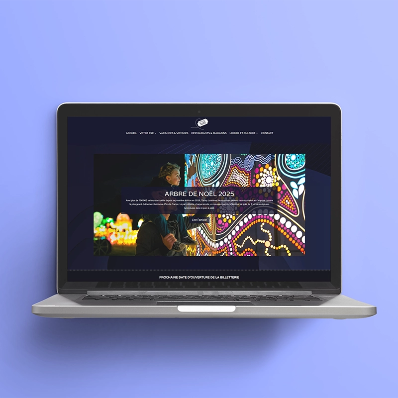 Site internet CSE Soprocos interface