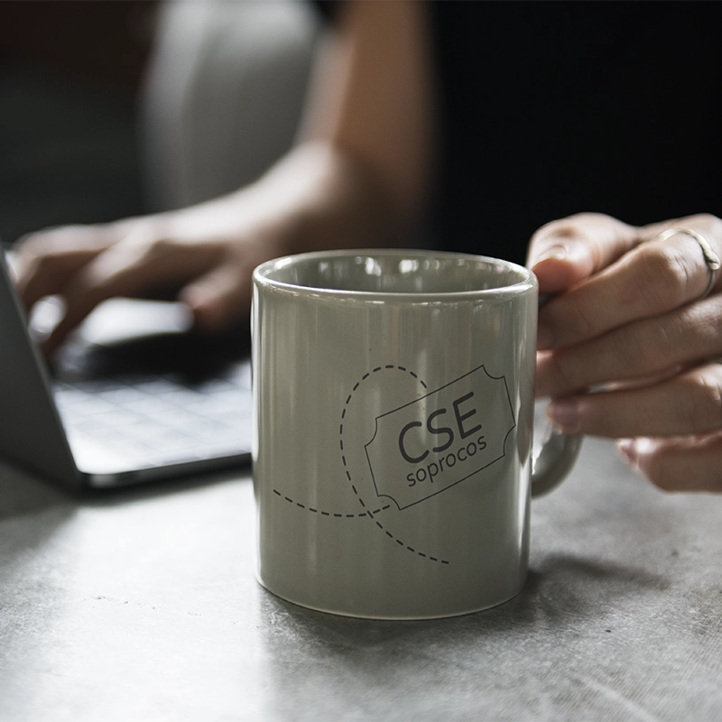 Tasse personnalisée CSE Soprocos