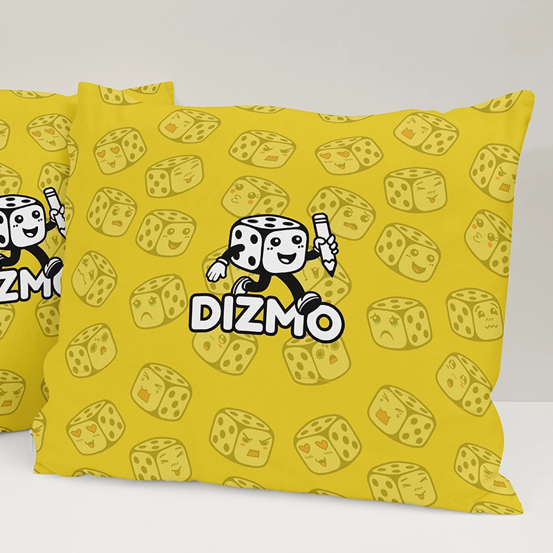Oreiller Dizmo univers graphique