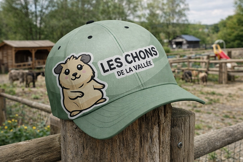 Casquette avec logo Chons de la Vallée