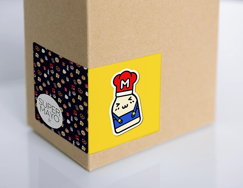 Packaging alimentaire Super Mayo