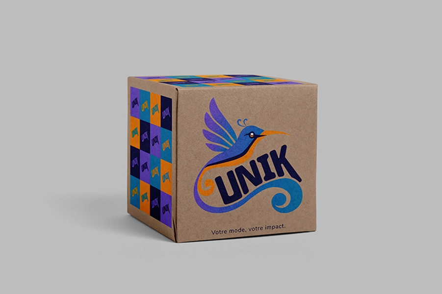 Packaging UNIK avec logo